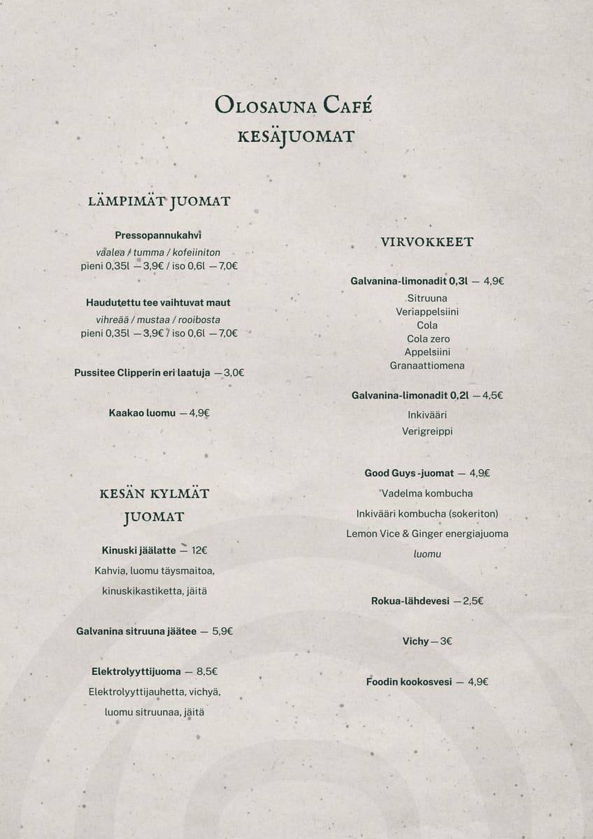 Menu page 2