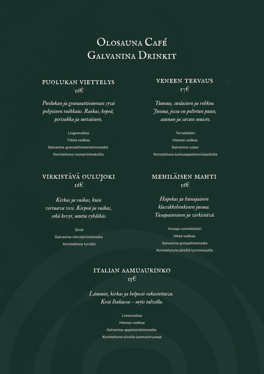 Menu page 4