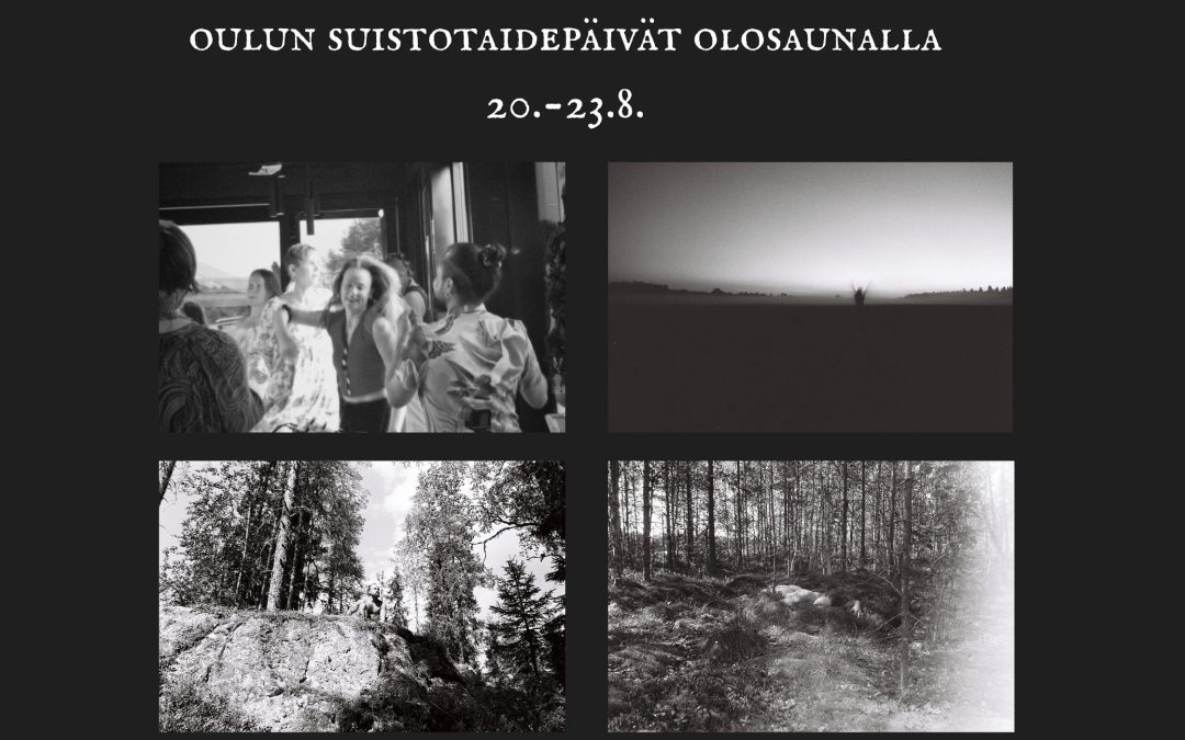 Oulun suistotaidepäivät 20.-23.8. Olosaunalla